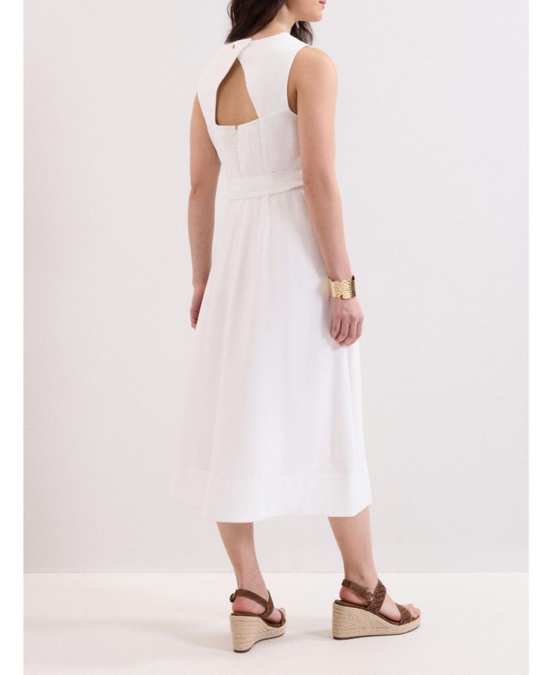 Women's Marta Tie Belt Midi Dress