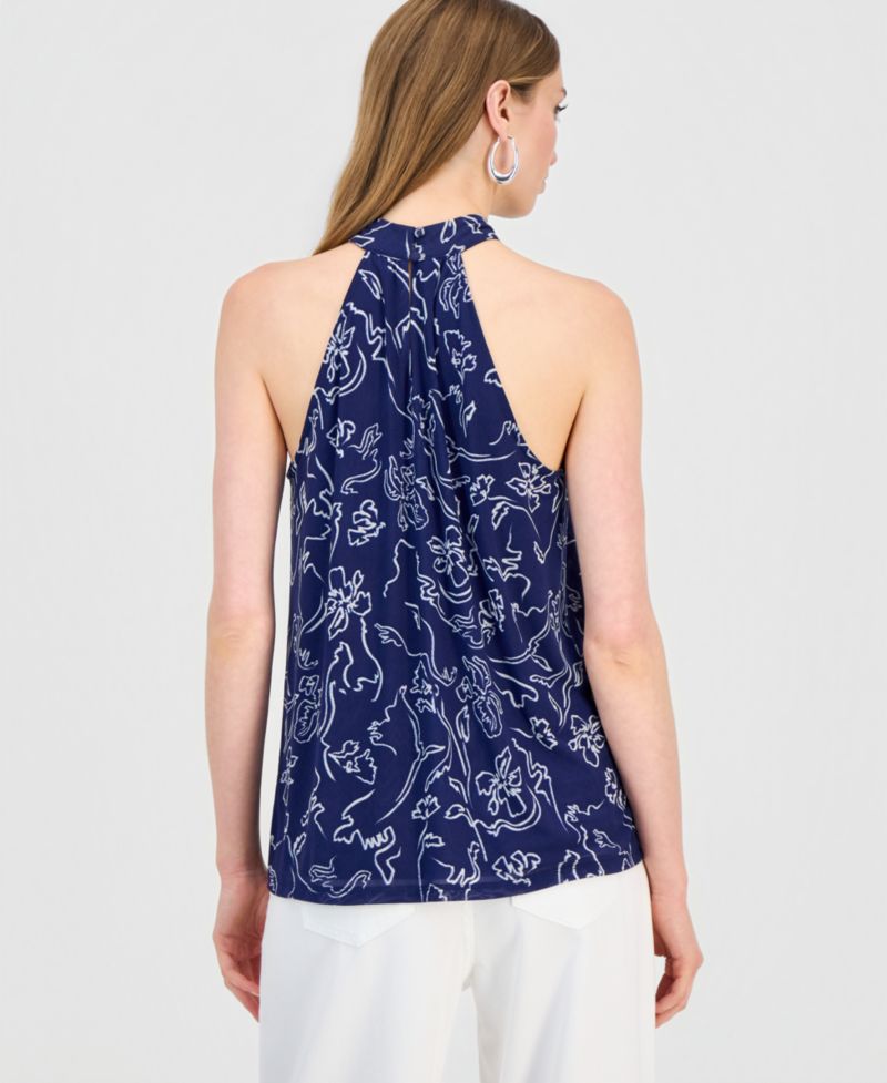 Women's Printed Halter Top