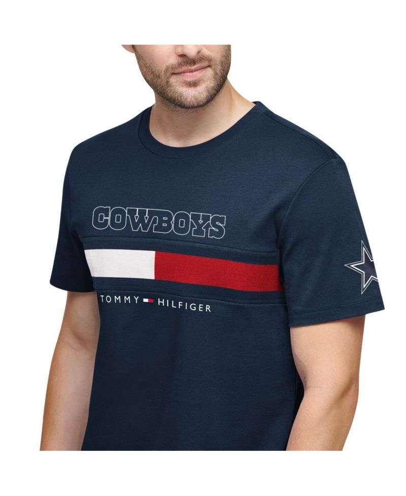Men's Navy Dallas Cowboys Insert T-shirt