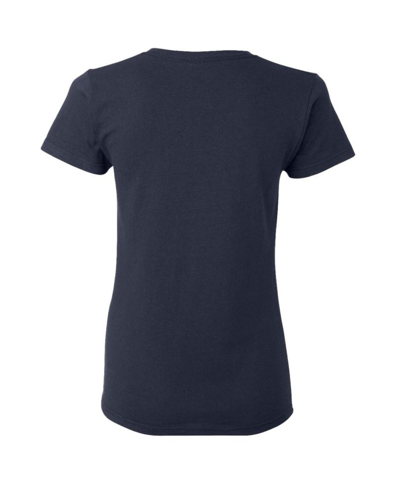Women's Navy Kyle Larson Valvoline Car T-Shirt