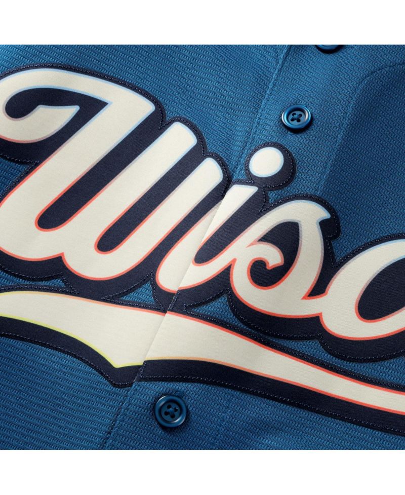 Men's Jackson Chourio Mineral Blue Milwaukee Brewers 2026 City Connect Stadium Jersey