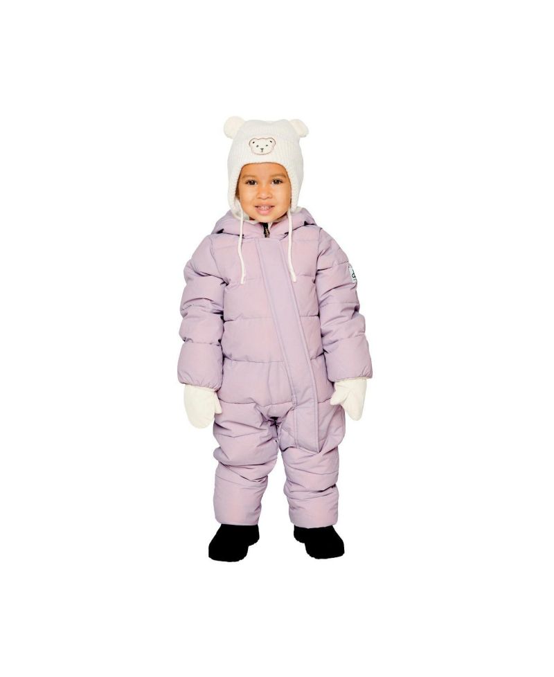 Baby Girls (3M-24M) Cloud One Piece Snowsuit Adapted for Car Seats