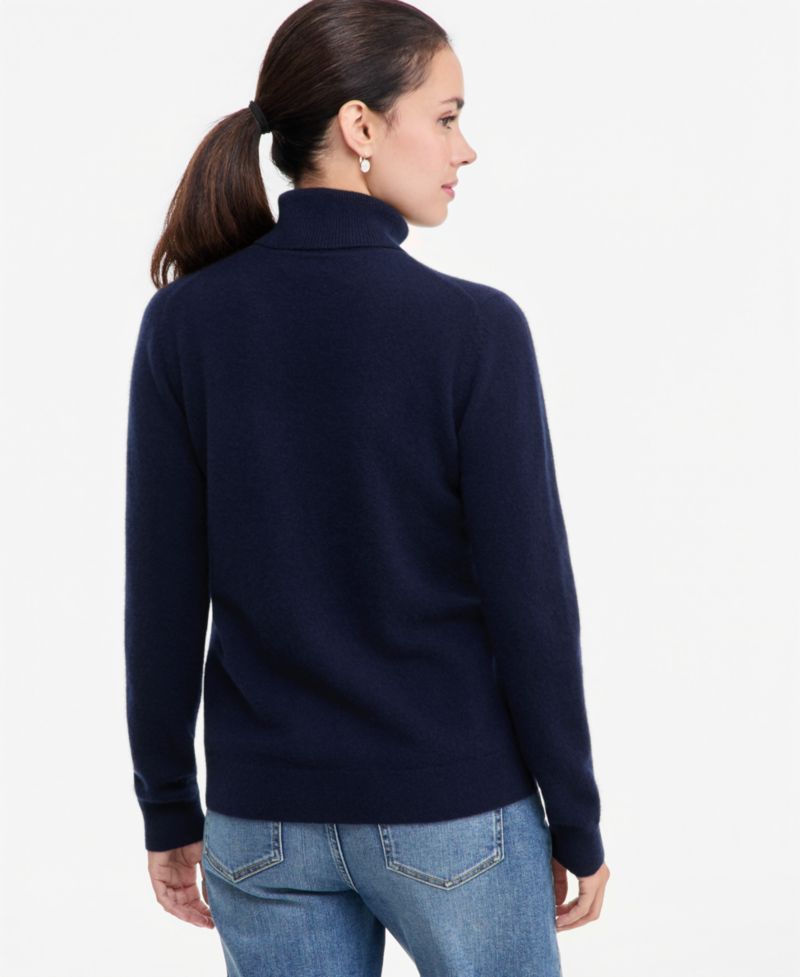 Petite Cashmere Turtleneck Sweater