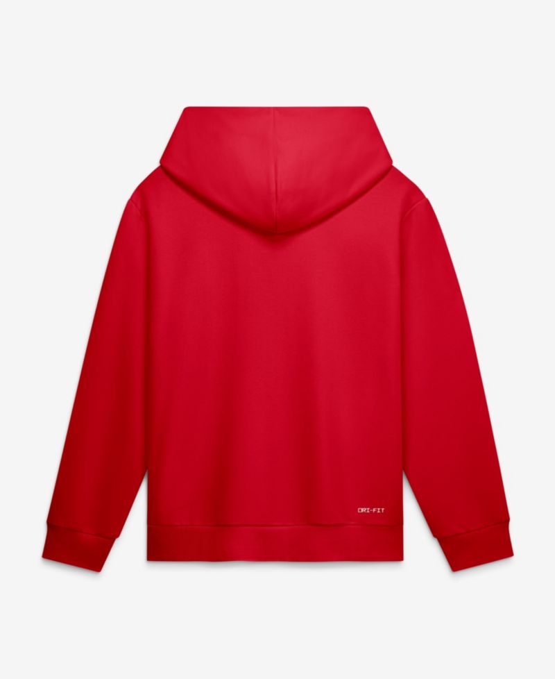 Men's Red Georgia Bulldogs 2026 Sideline Standard Issue Dri-FIT Full-Zip Hoodie