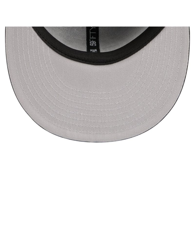 Men's Black Edmonton Oilers Color Pop 59FIFTY Fitted Hat