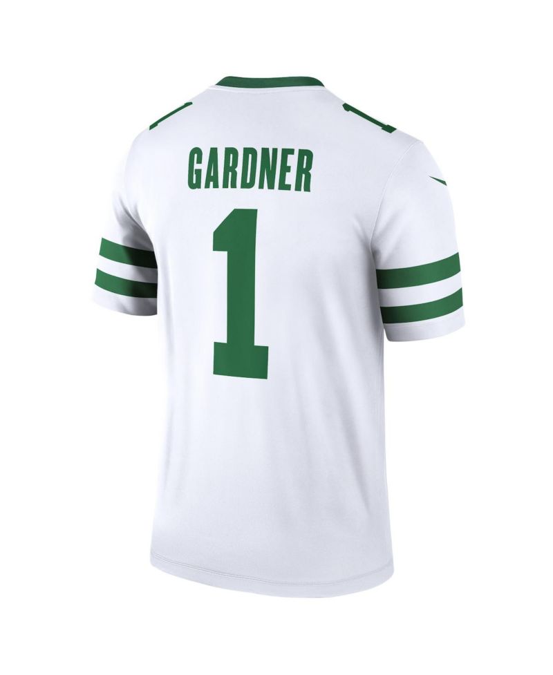 Men's Sauce Gardner White New York Jets Alternate Legend Jersey