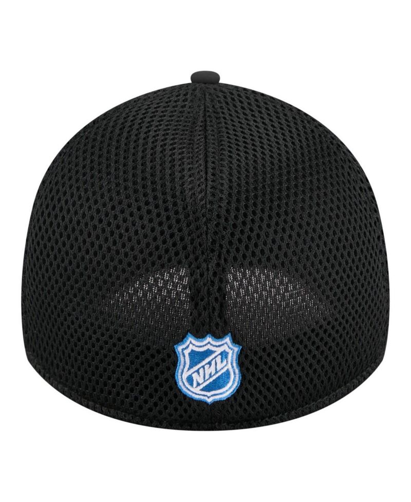Men's Black St. Louis Blues Logo 39THIRTY Flex Hat
