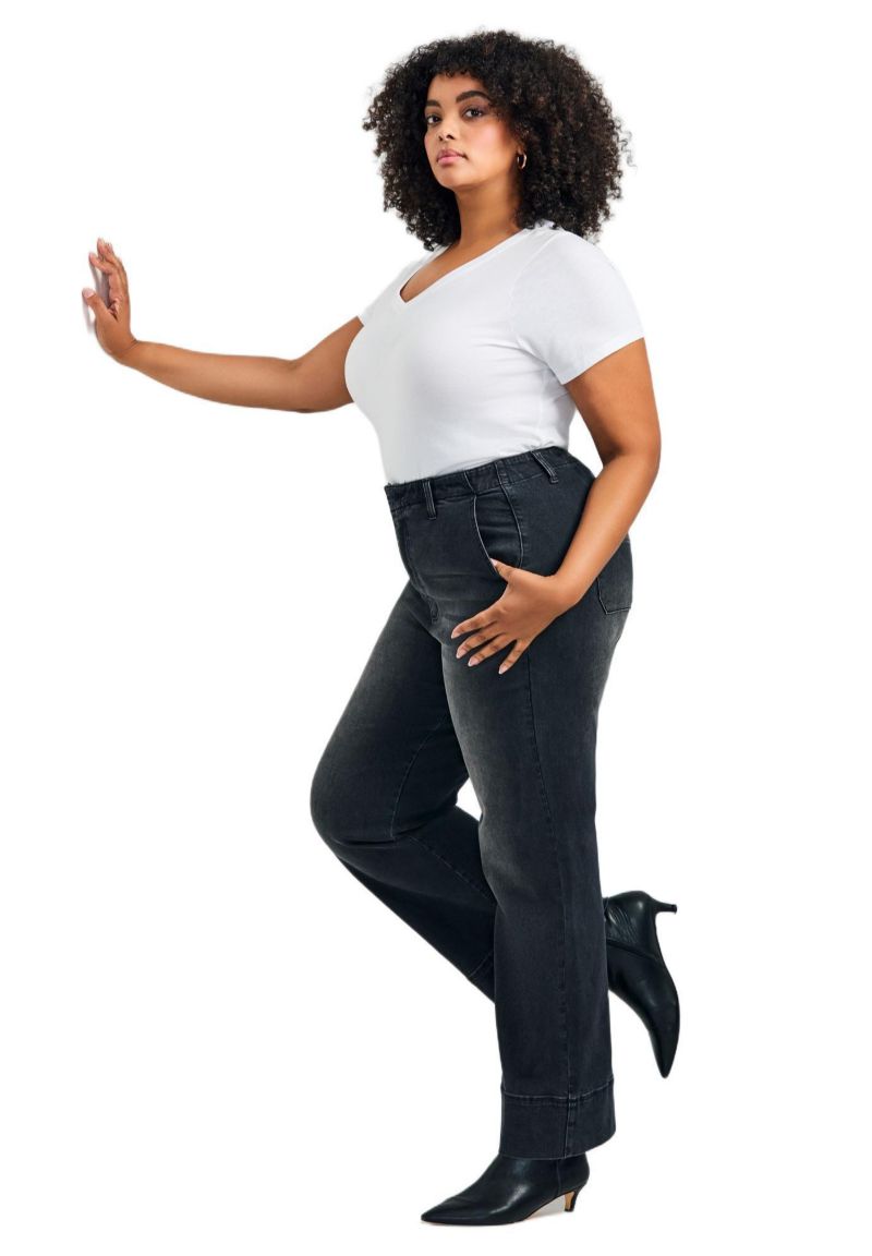 Women's Plus Size Kira Wide Leg Jeans