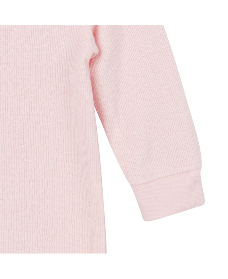 Baby Girls Hooded Long Sleeve Romper