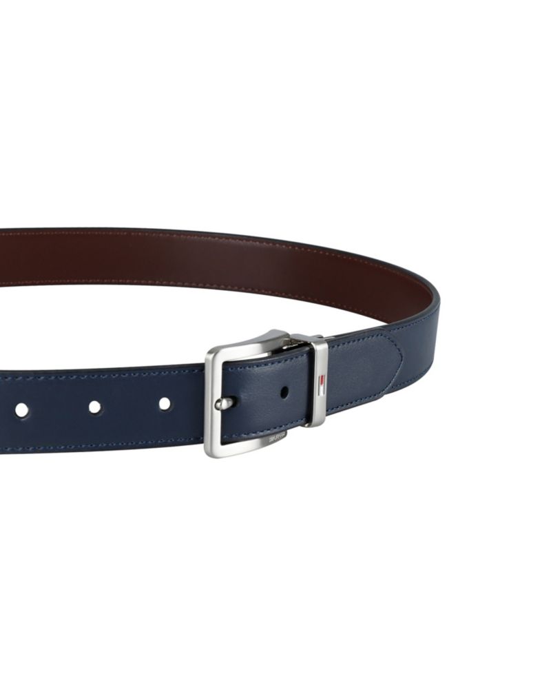 32MM Men's Two-In-One Reversible Dress Belt
