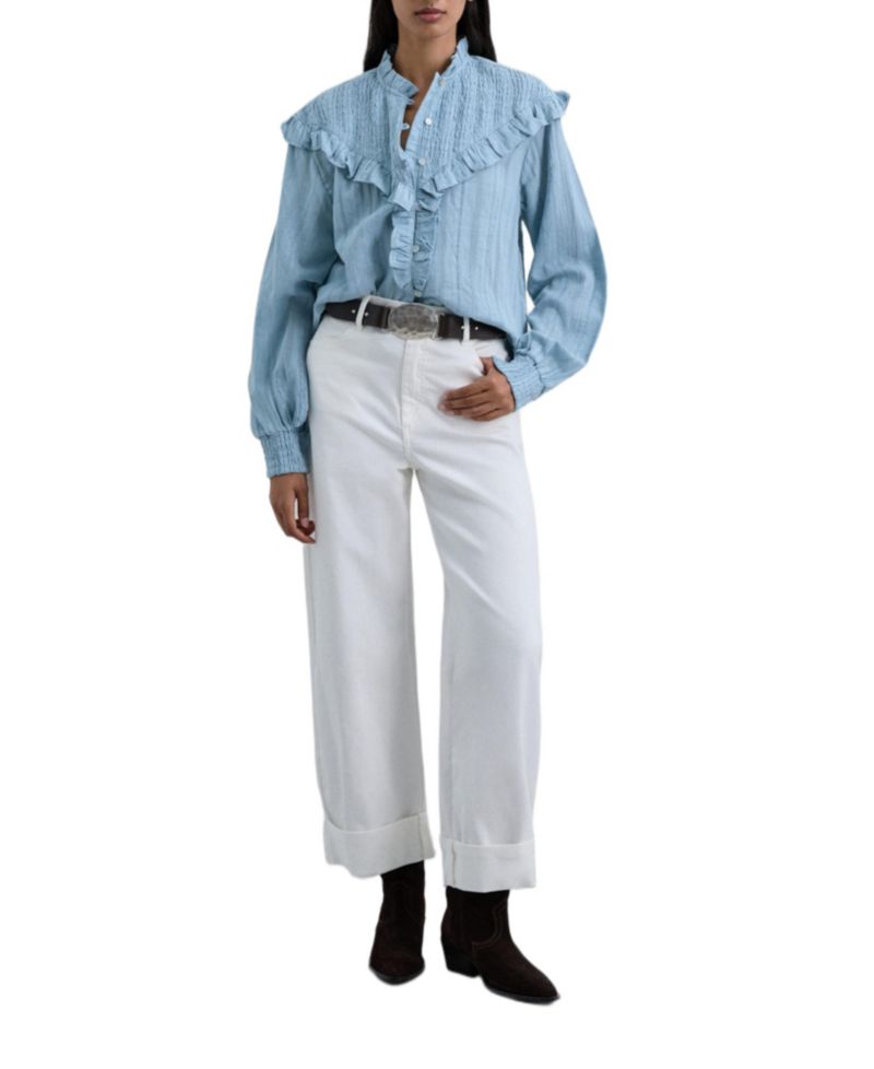 Women's Smockruffle Shirt