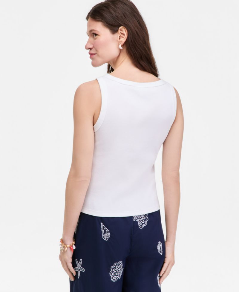 Women's Hamptons Hi-neck Tank Top