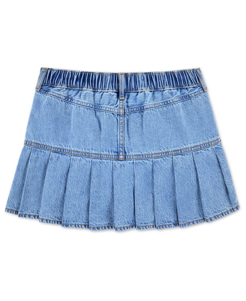 Girls' 5-16 Drop Waist Mini Skirt