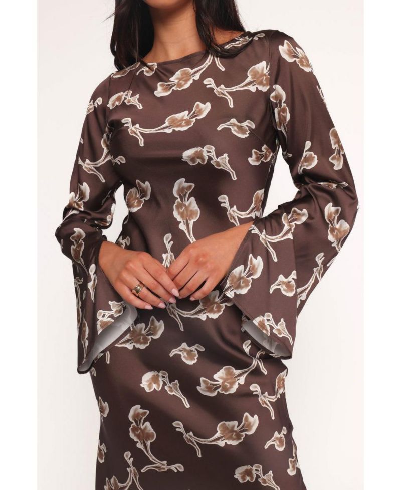 Women's Maia Long Sleeve Maxi Dress