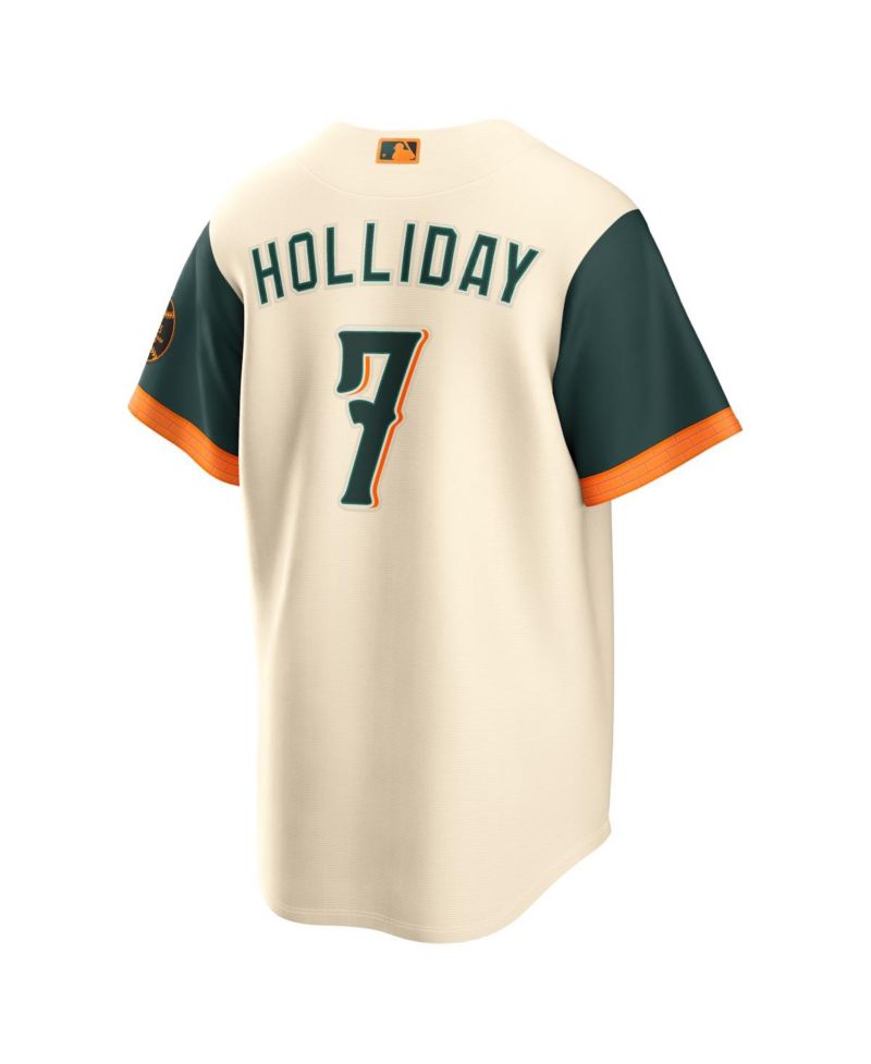 Men's Jackson Holliday Natural Baltimore Orioles 2026 City Connect Stadium Jersey