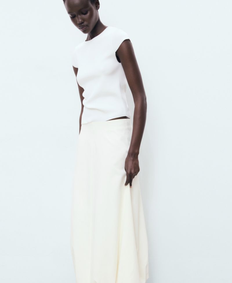 Women's Long Balloon Skirt