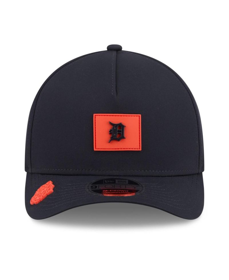 Men's Navy Detroit Tigers 2026 Clubhouse 9FORTY A-Frame Adjustable Hat