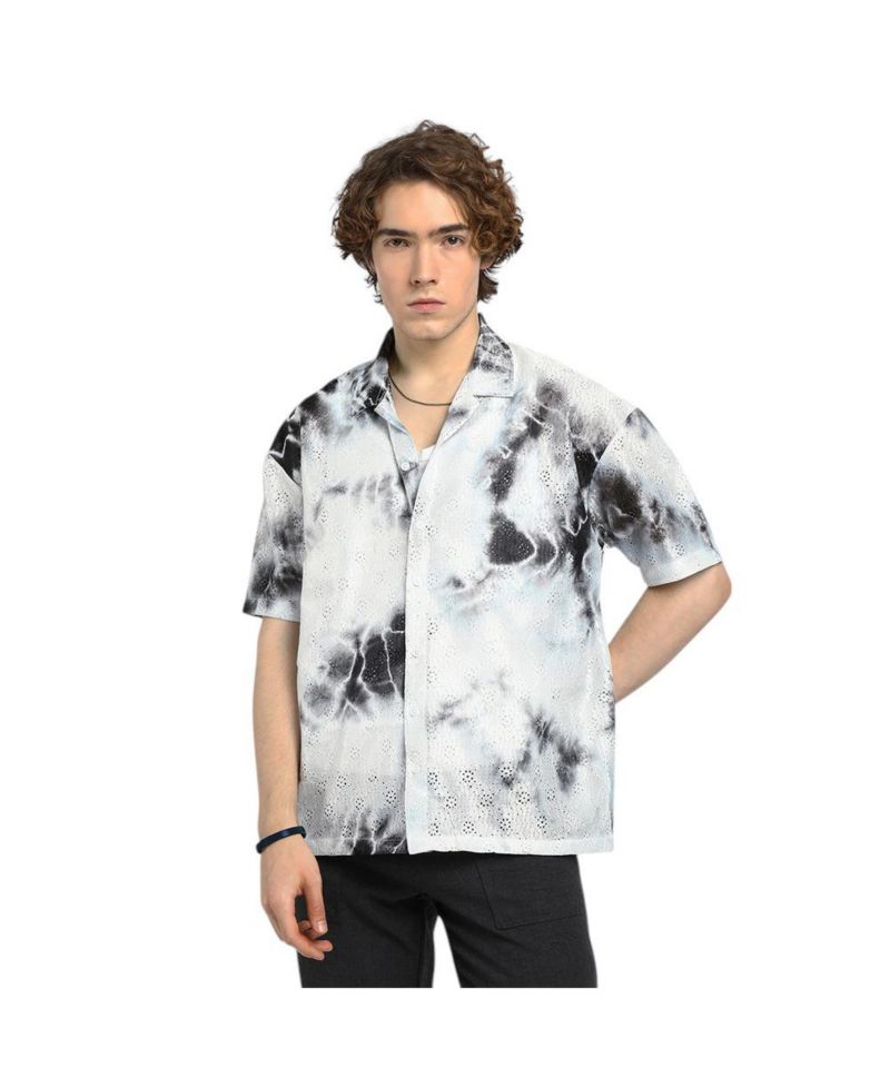 Men's Weave-Textured Shirt