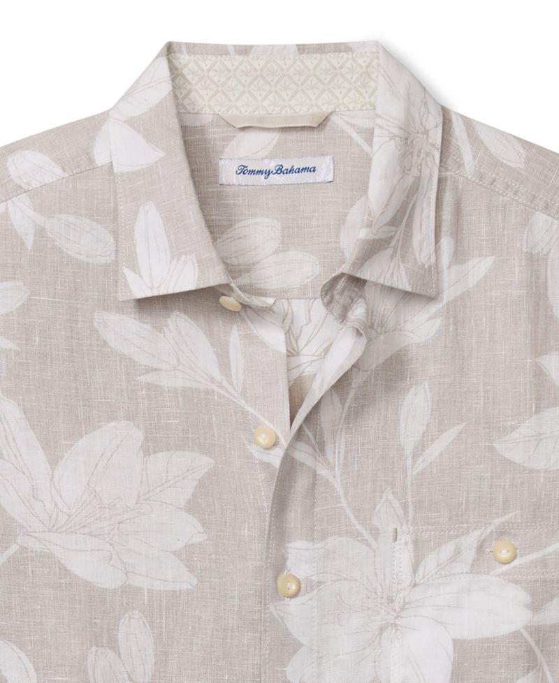 Men's Reverse-Print Woven Shirt