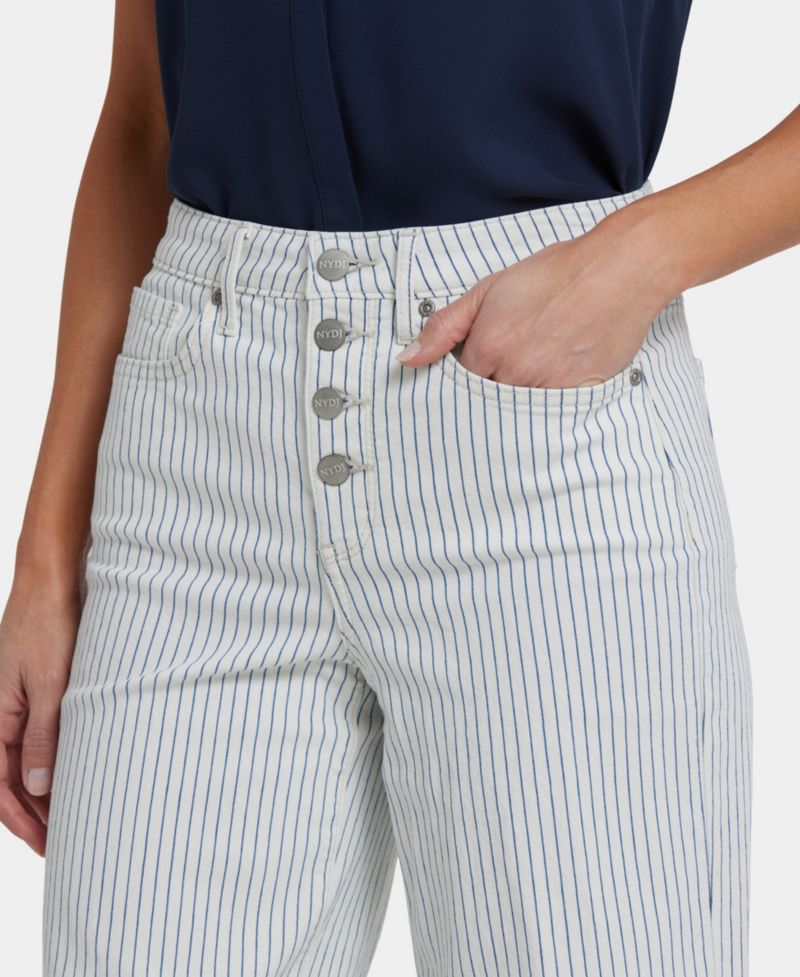 Women's High Rise Teresa Wide Leg Ankle Jeans