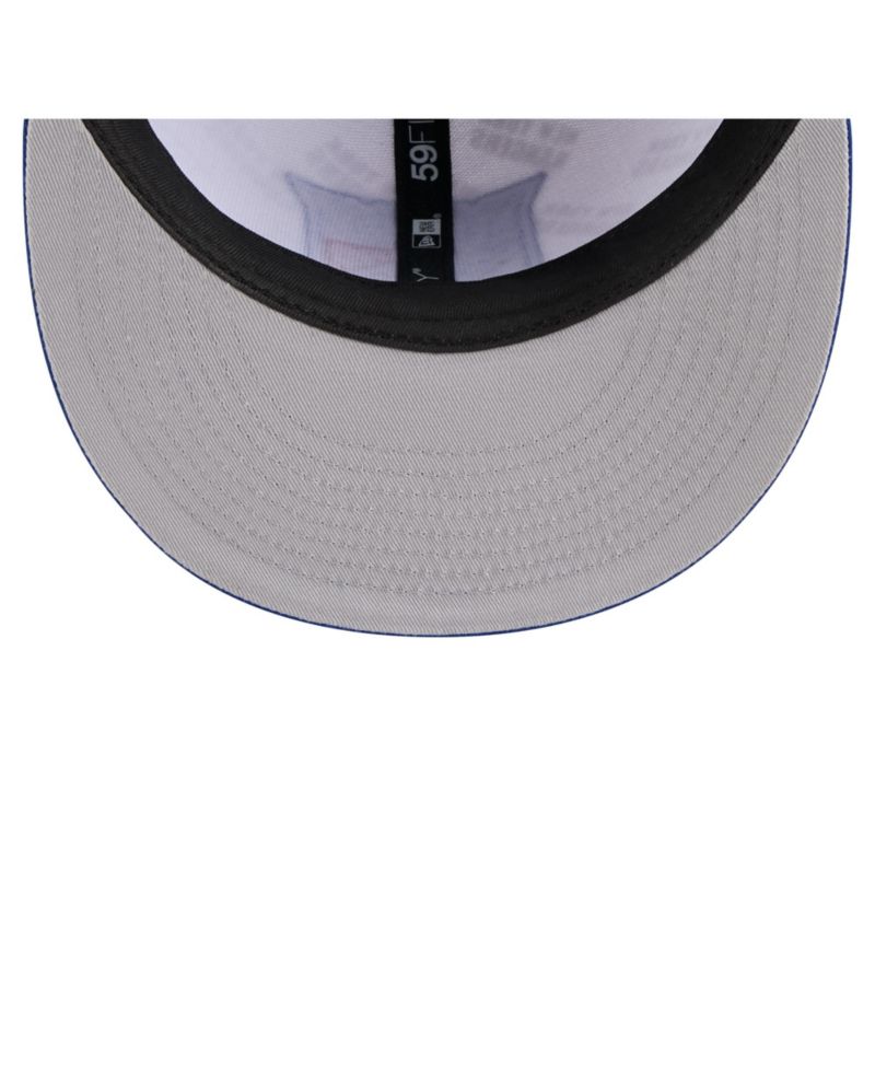 Men's White/Blue New York Rangers Repeat Two-Tone 59FIFTY Fitted Hat