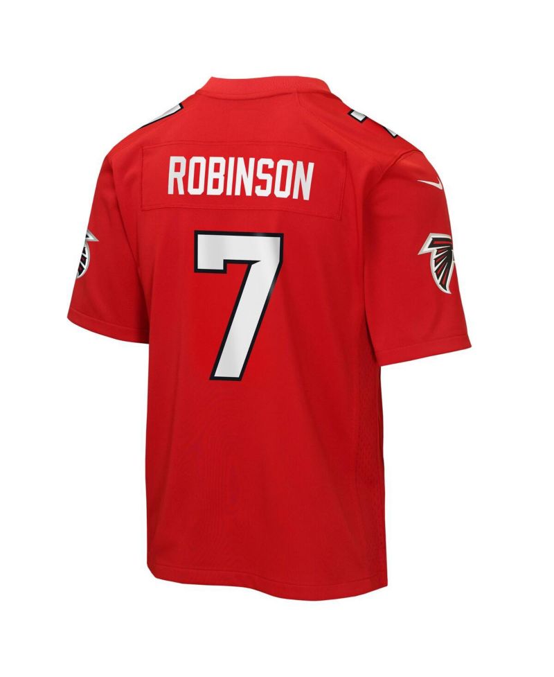 Big Boys and Girls Bijan Robinson Red Atlanta Falcons Game Jersey