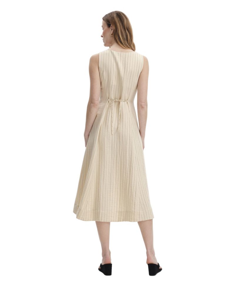 Women's Jillian Stripe Square Neck A-Line Dress