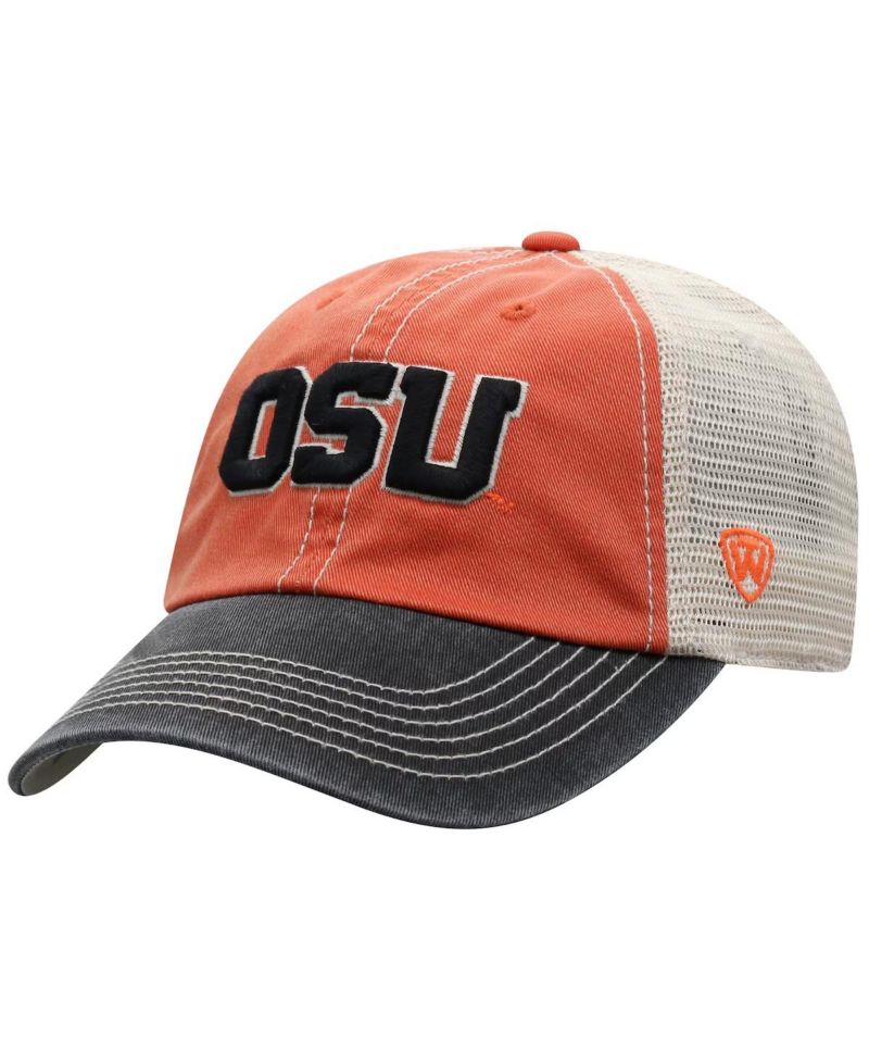 Men's Orange Oregon State Beavers Off Road Adjustable Trucker Hat