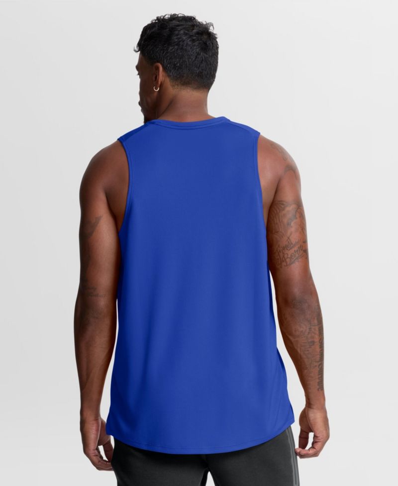 Men's Royal Los Angeles Rams Kickoff Miler Dri-FIT Tank Top