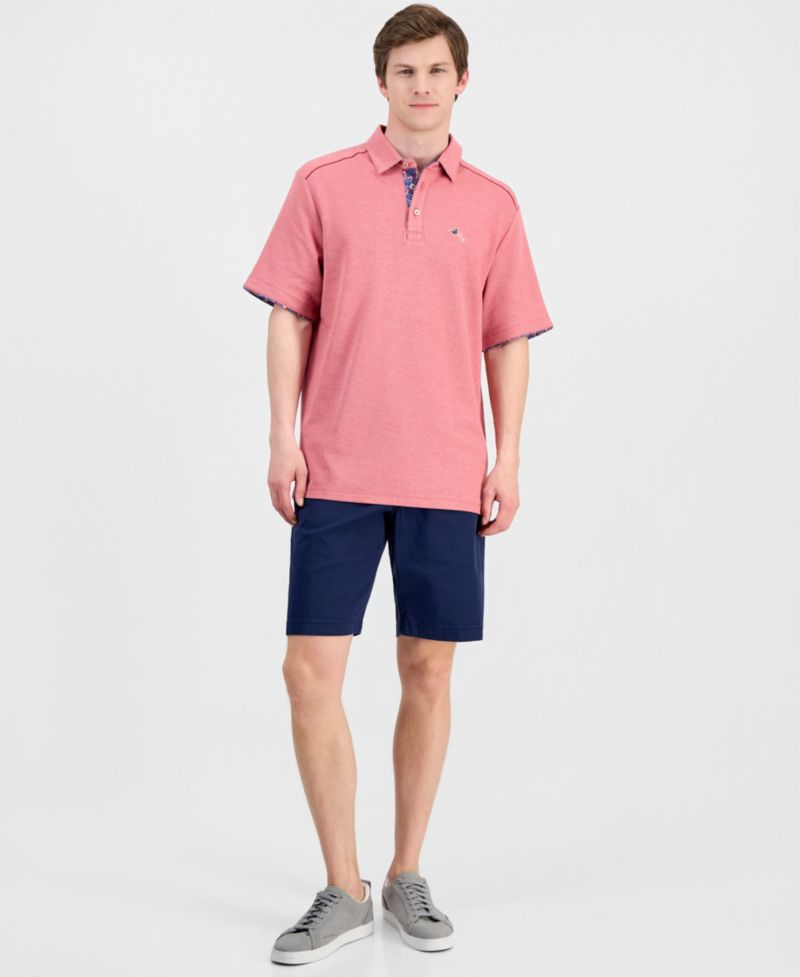 Men's Geo Rio 5 O'Clock Short-Sleeve Polo Shirt