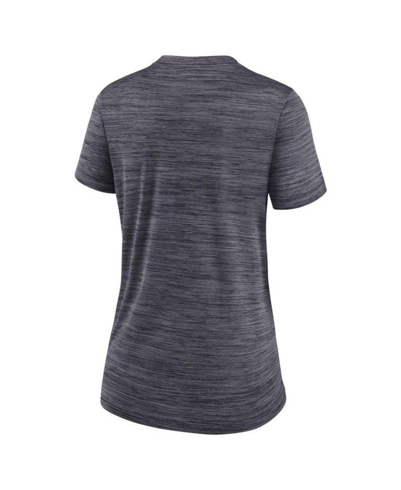 Women's Heather Black San Francisco Giants 2025 City Connect Authentic Collection Velocity Performance T-Shirt