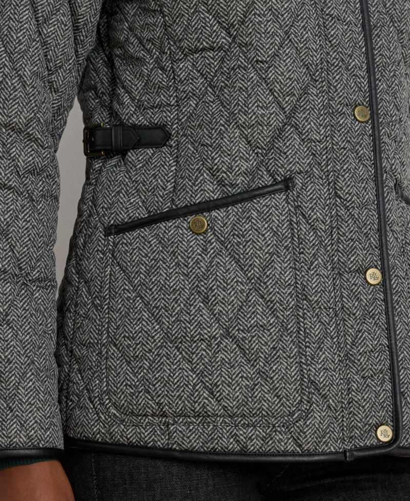 Women's Quilted Velboa-Lined Jacket, Created for Macy's