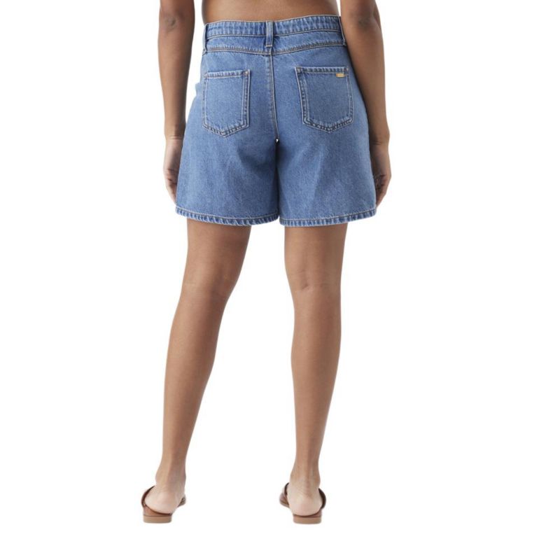Maternity Ripe Dion Denim Short Classic Wash