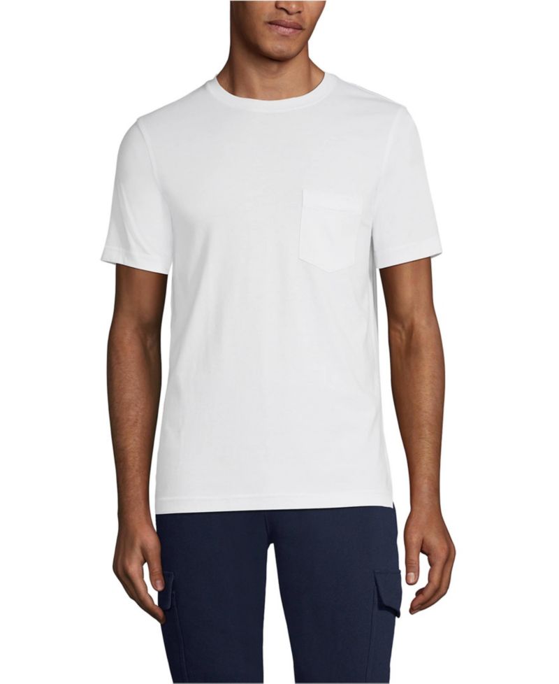 Men's Short Sleeve Cotton Supima Tee With Pocket