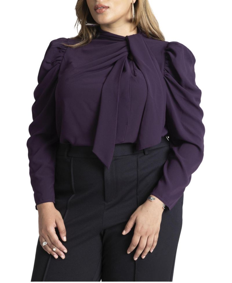 Women's Drape Front Blouse