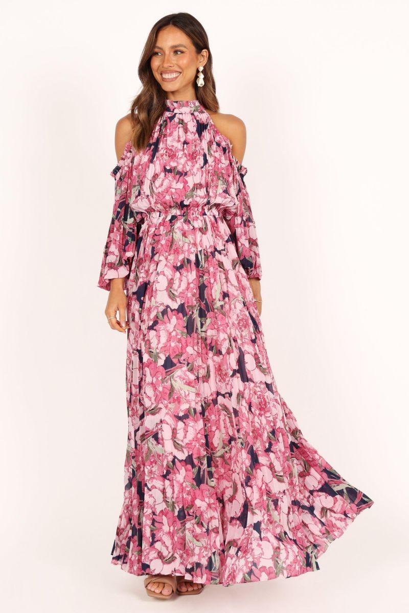 Women's Hilary Pleated Maxi Dress