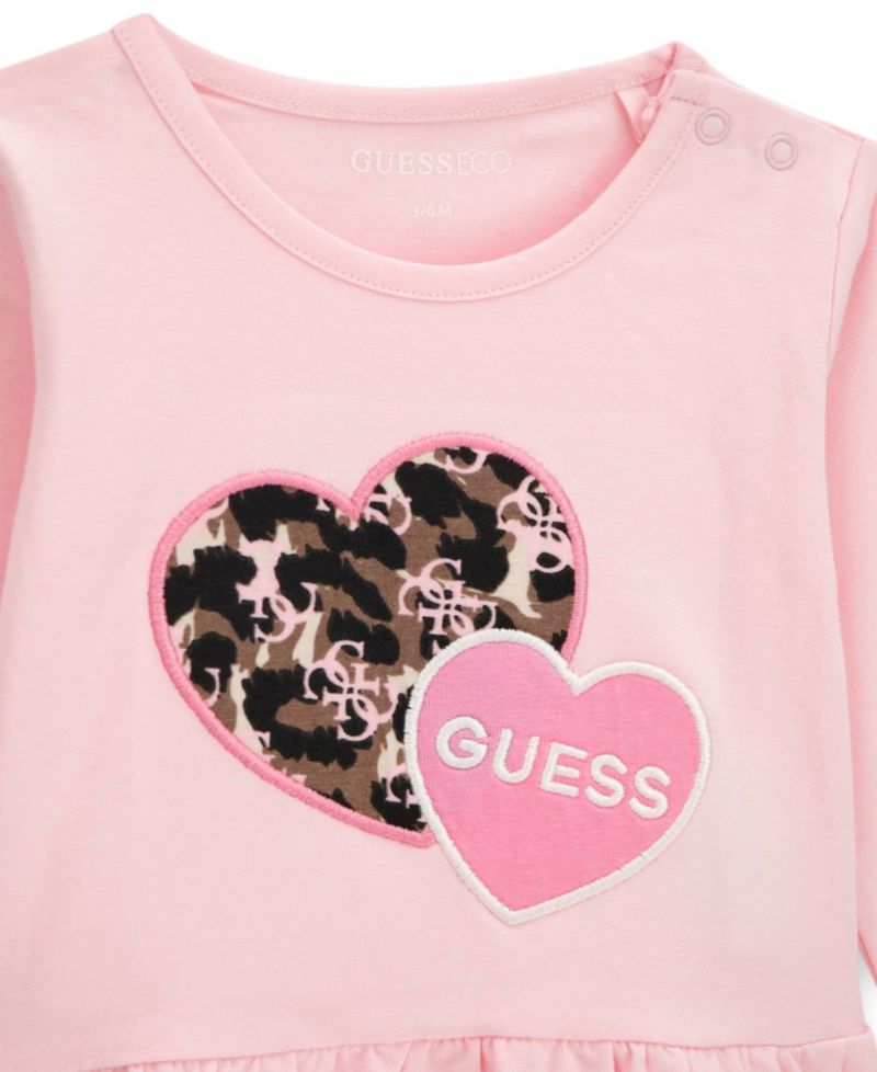 Baby Girls' Long-Sleeve Top and Legging, 2-Piece Set