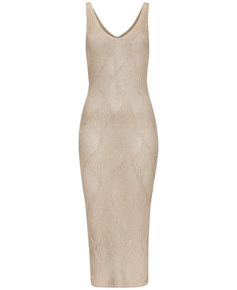 Women's Crochet Midi Dress Everyday Comfort Swim Cover-Up