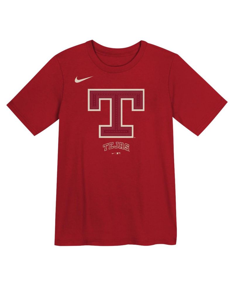 Preschool Red Texas Rangers 2026 City Connect Logo T-Shirt