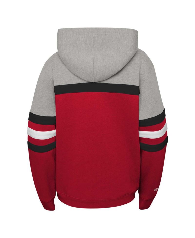 Big Boys and Girls New Jersey Devils Head Coach Pullover Hoodie