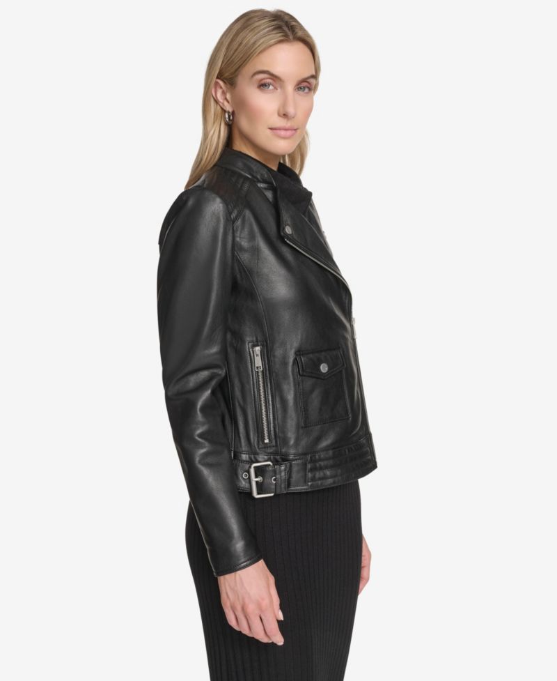 Women's Frankie Moto Leather Jacket