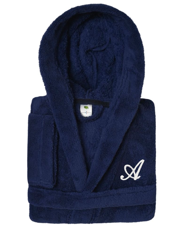 Personalized Kids Super Plush Hooded Bathrobe