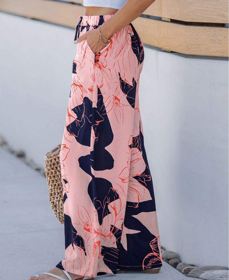 Women's Simple Days Floral Pants