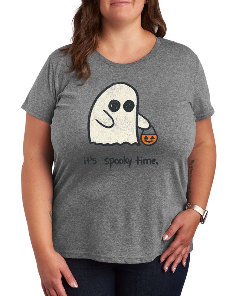 Halloween It's Spooky Time Women's Short Sleeve Graphic T-shirts