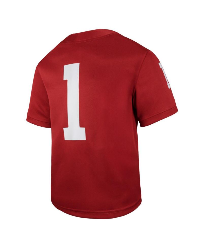 Big Boys and Girls Crimson Oklahoma Sooners Untouchable Replica Game Jersey