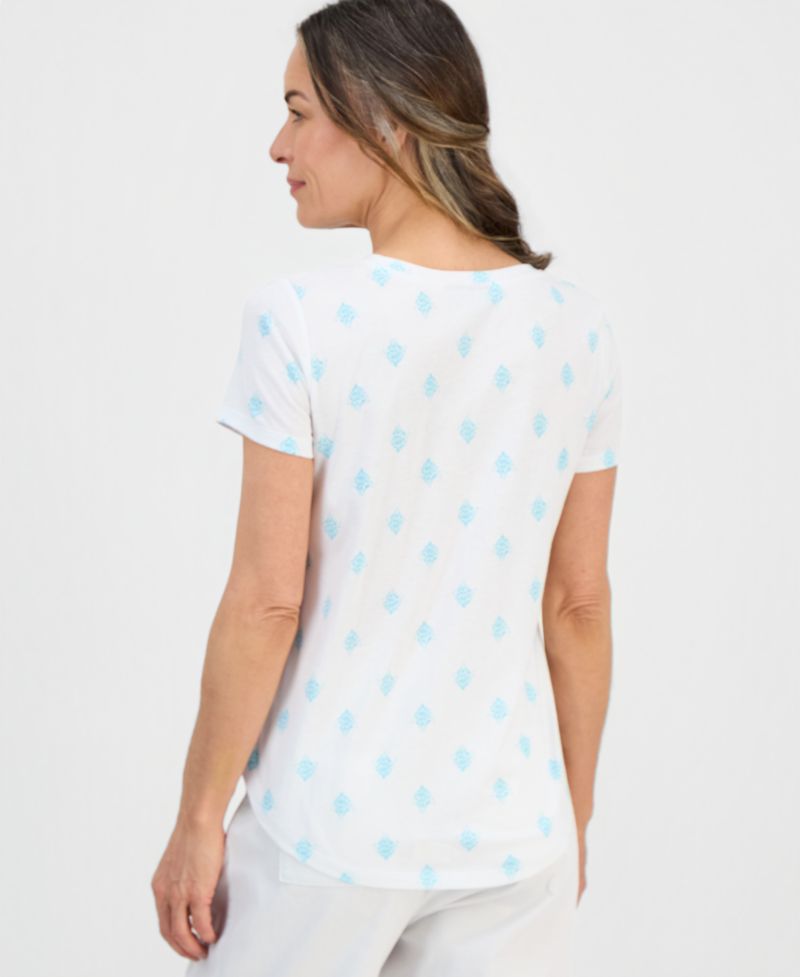 Petite Perfect Short-Sleeve Crewneck T-Shirt