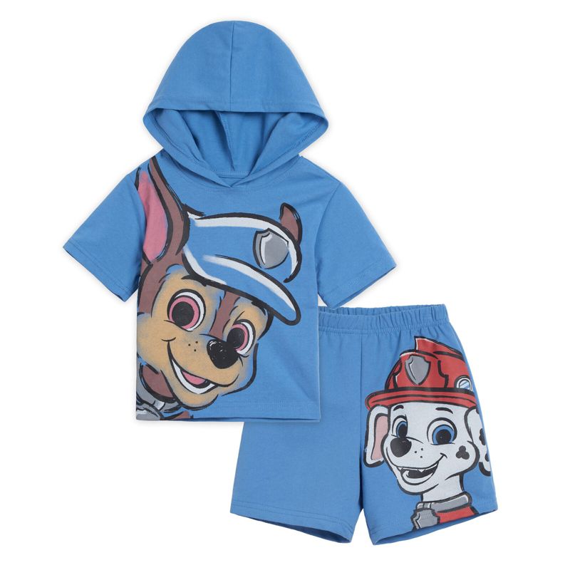 Boys Pullover Hoodie and French Terry Shorts