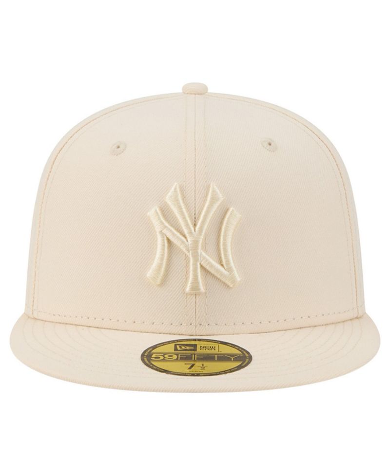 Men's Cream New York Yankees Color Pack 59FIFTY Fitted Hat