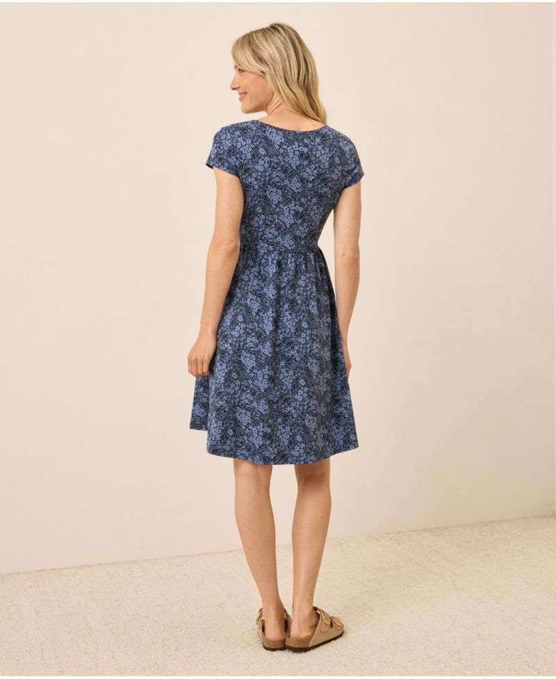 Women's Fit & Flare Crossover Dress