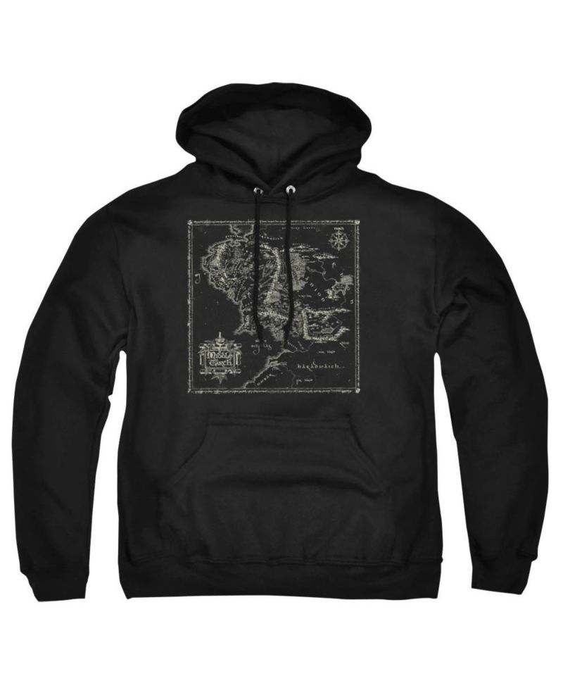 Men's Map Of Me Graphic Classic-Fit Pull-Over Hoodie
